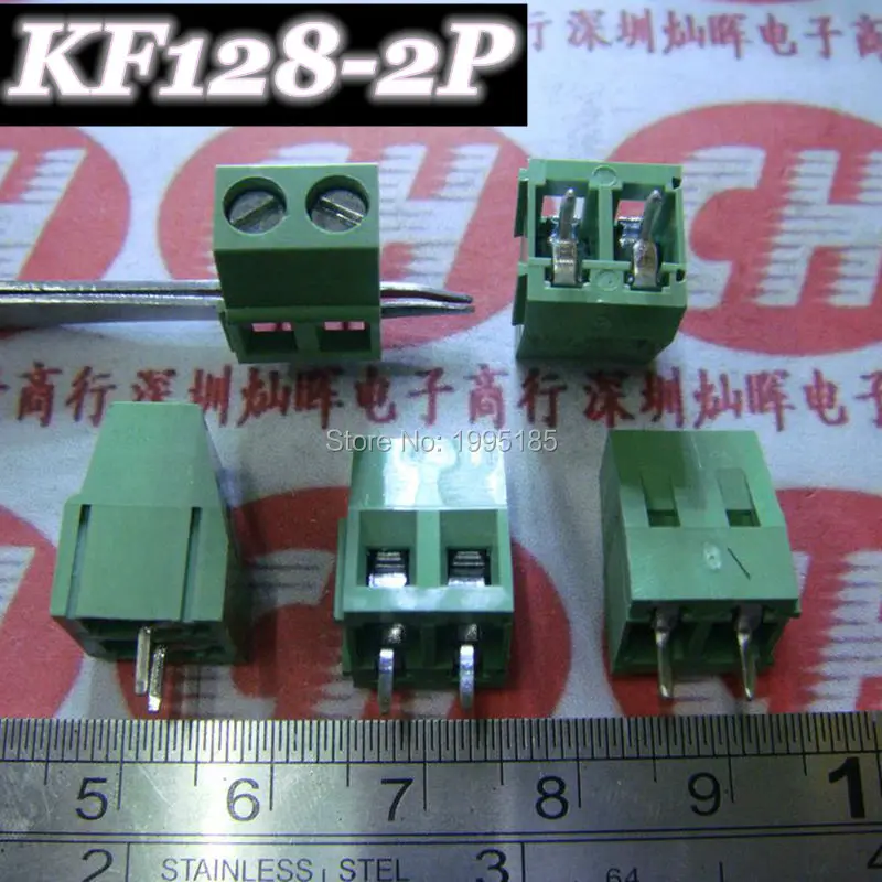 

20PCS Free shipping Green KF128-2P 2-Pin Plug-in Terminal Block Connector 5.0mm 300V/10A Pitch PCB Mount 20pcs/lot