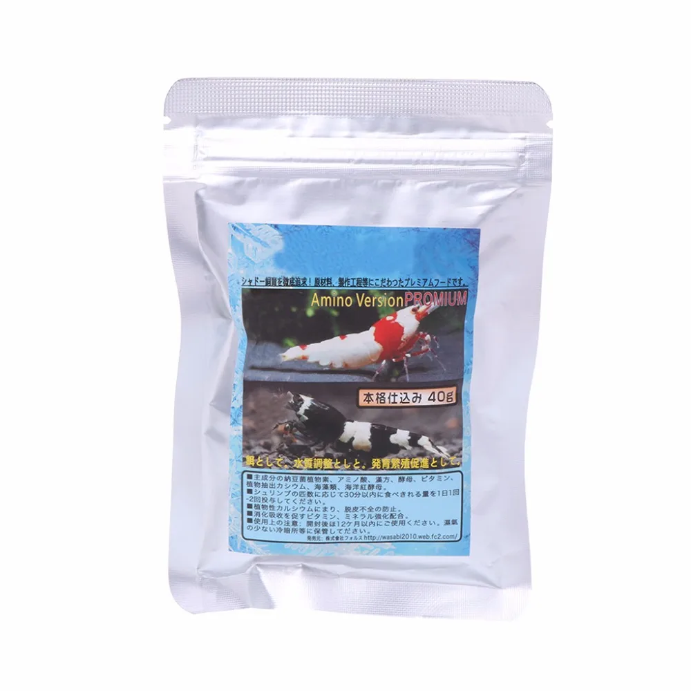 40 г/пакет аквариум снег Natto креветки Улитка корм для кормления для аквариума пруд красные креветки Улитка кормушка C42