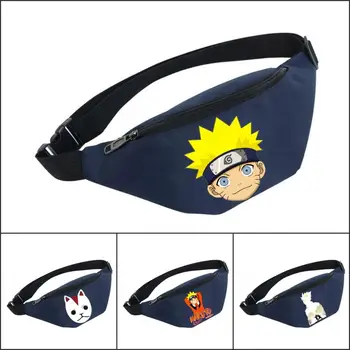 

Waist Bag women Belt Waterproof Chest Handbag Unisex Fanny Pack Ladies Waist Pack Belly Bags For Naruto