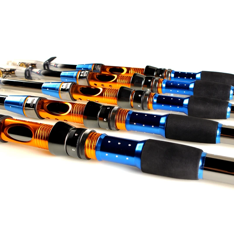 Telescopic fishing rod 2.1m super hard fishing rod free shippingin