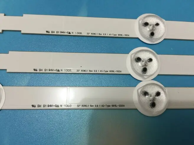 

for LG backlight KIT 6916L-1204A (A1) 2x 6916L-1205A (A2) 1x 1set=3PCS (1PCS=7LED)