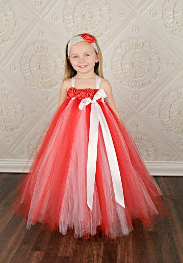 tutu style flower girl dresses