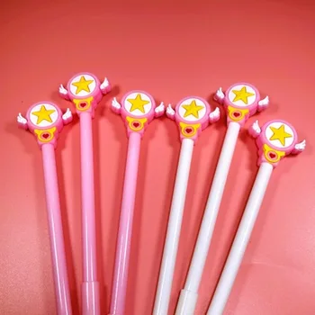 

Creative cute cartoon Japanese stationery fairy pen girl heart student gel pen signature test pen factory direct sales