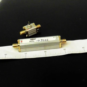 

1090MHz ADS-B low noise, high gain amplifier LNA coaxial feed type dual SAW