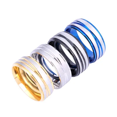 Stainless Steel Ring Fashion Jewelry Healthcare Hand String Slimming Magnetic Therapy Weight Loss Ring Bagues Men Women