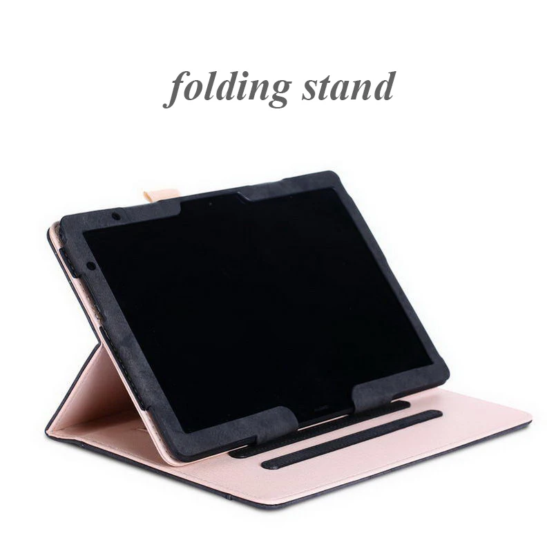Чехол для планшета Huawei Mediapad M5 Lite 10 дюймов флип Чехлы W09 искусственная кожа чехол с