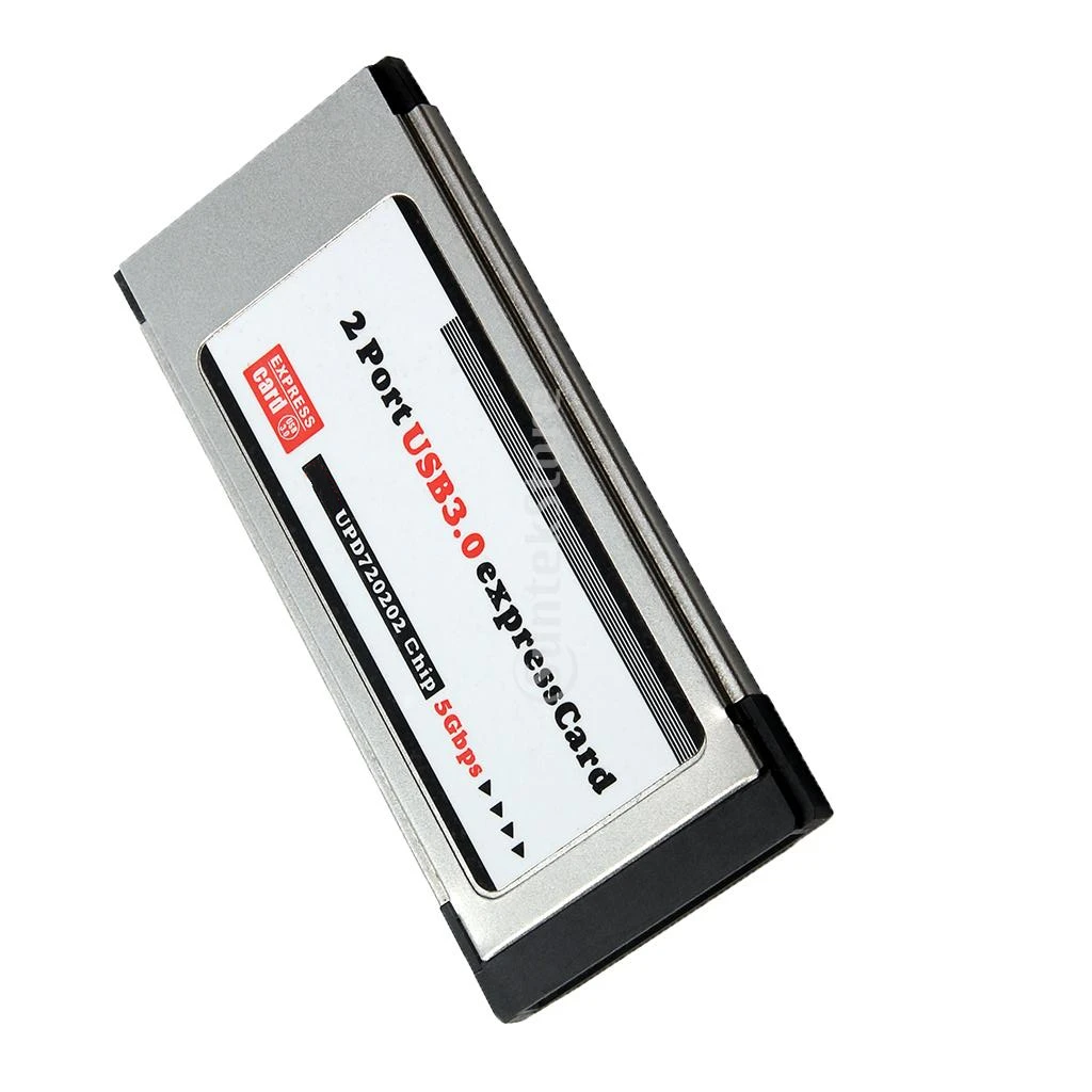 Скрытая внутри USB 3,0 USB 3,0 расширения карта с разъемом PCI Express адаптер на 2-портный Dual Порты концентратор карта с разъемом PCI Express USB конвертер для ноутбука