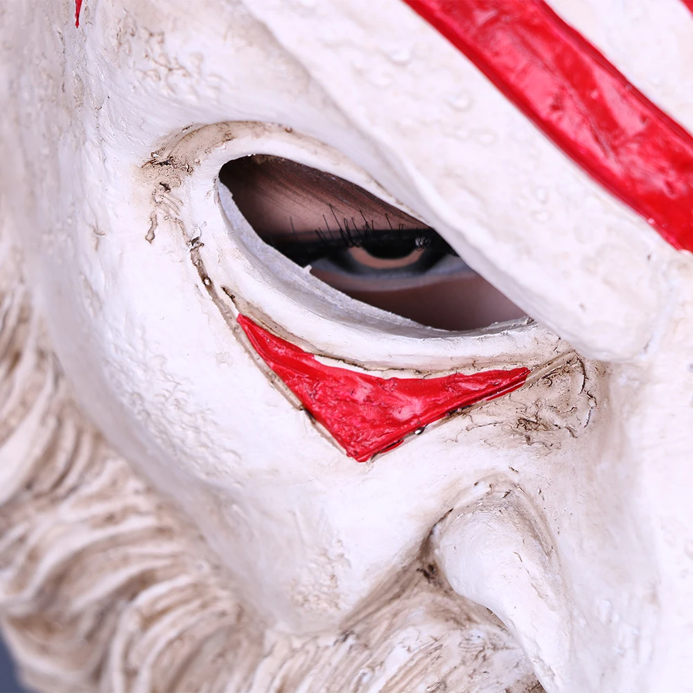Game Assassin Ezio Creeds Odyssey Hierarch Mask Resin Cosplay Accessories Halloween Props Prom Party Resin Mask Gift (24)