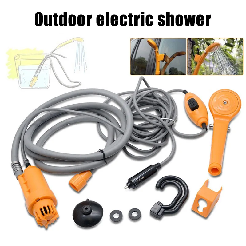 

2019 Hot Sale Electric Shower Washing Machine Water Pump Handheld for Outdoor Camping Car Pet Dog Cleaning MSD-ING