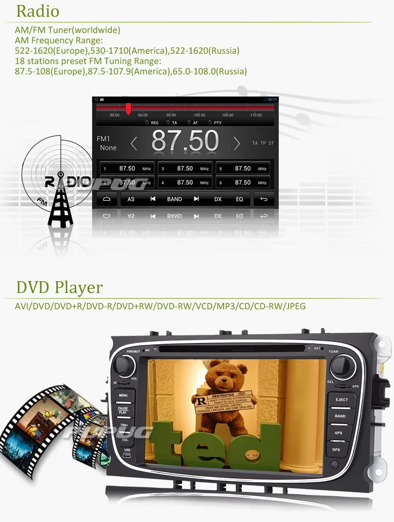 Sale 7018B 2 Din Quad Core Car DVD gps navigator Player For Ford Focus Android 5.1 GPS Navigation Radio 3G WIFI AUX Multimedia Audio 15 Sale 7018B 2 Din Quad Core Car DVD gps navigator Player For Ford Focus Android 5.1 GPS Navigation Radio 3G WIFI AUX Multimedia Audio 15