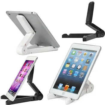 

500pcs 360 Degree Rotating Folding Tablet PC Stand Holder Folding Lazy Support For iPad Air Mini1234 For Samsung