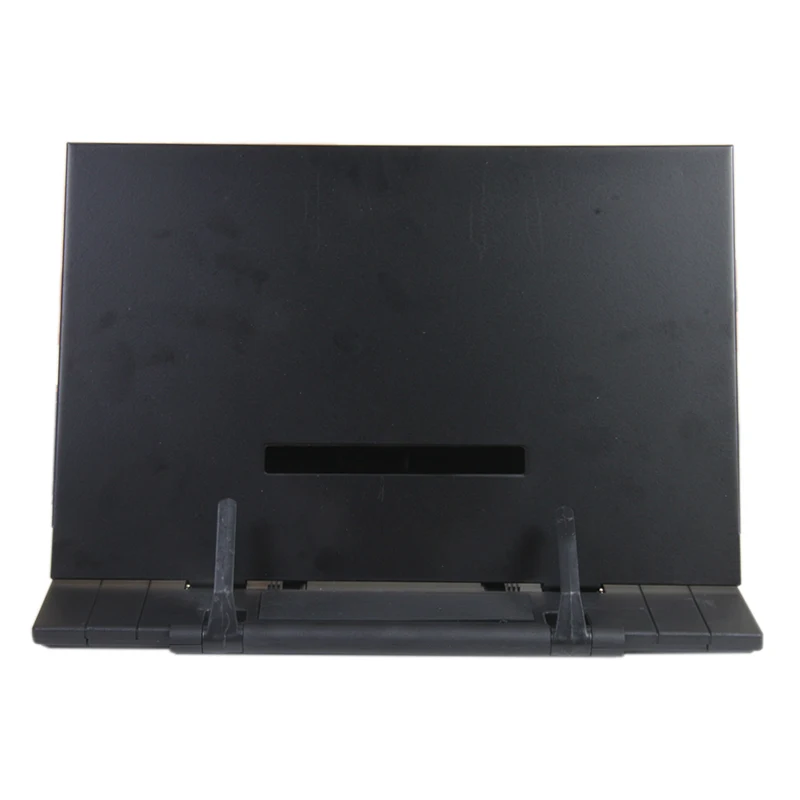

Portable Book Stand Frame Reading Desk Holder with 7 Tilt Adjustable Grooves,Black