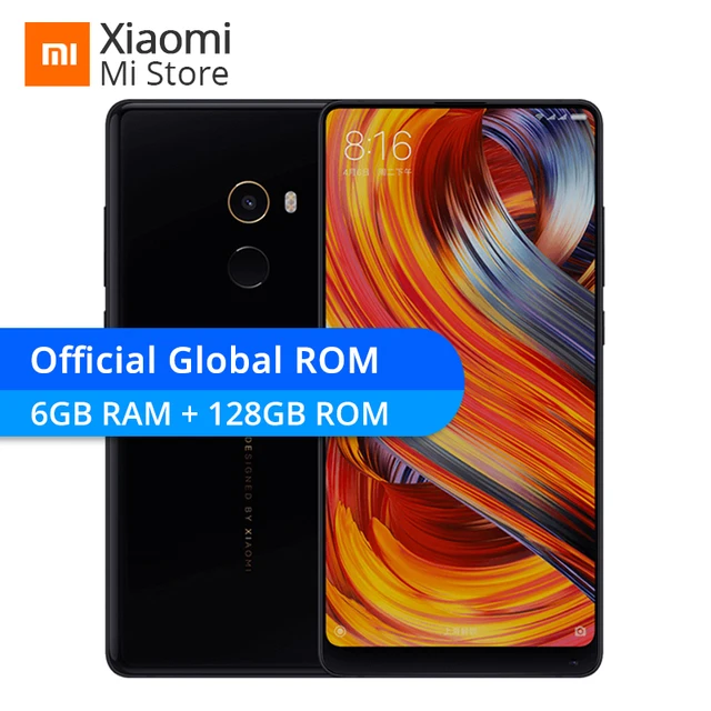Xiaomi Mi Mix 2 6GB 128GB SmartPhone Snapdragon 835 Octa Core 5.99" 18:9 Full Screen 2160x1080P 3400mAh Battery B8 B20
