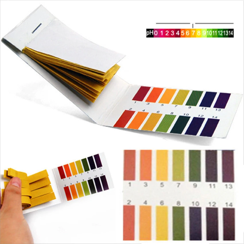 pH Test Strips Universal Full Range Litmus Paper 1 14 Acidic Alkaline