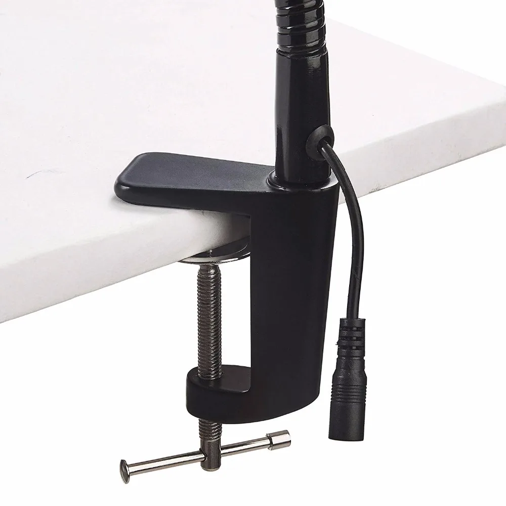  Illuminating Magnifier 8X 15X Microscope Magnifying Glass with led lights Table - 33018507932