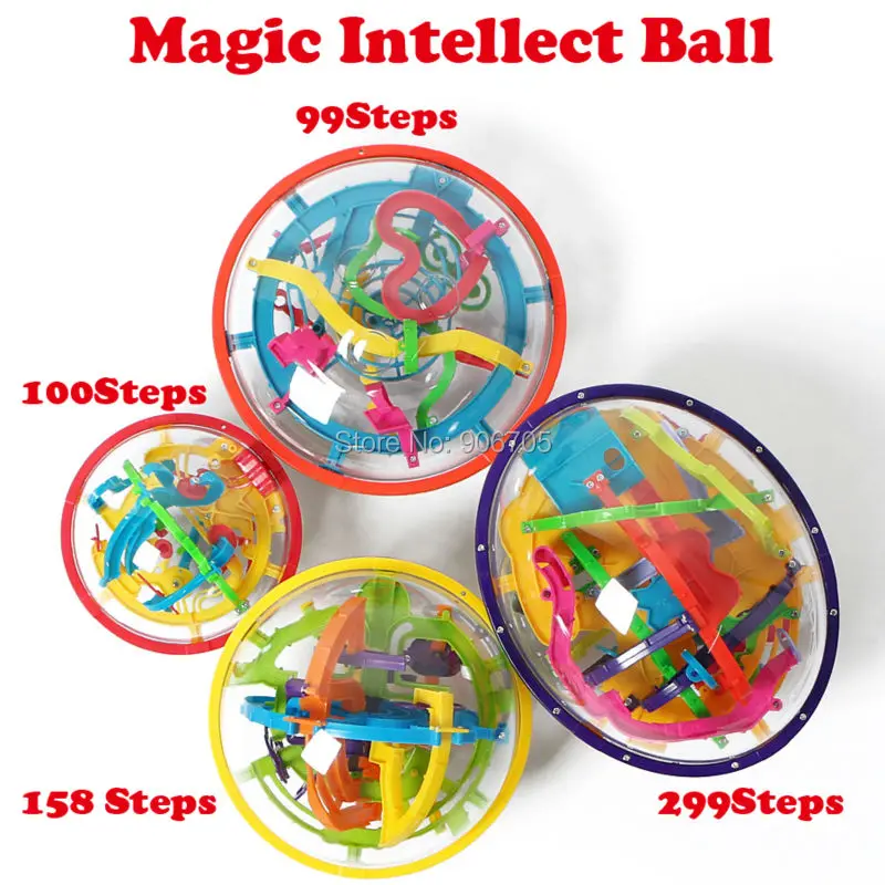 99 299 шагов 3D волшебный Интеллектуальный шар мраморная головоломка IQ игра perplexus