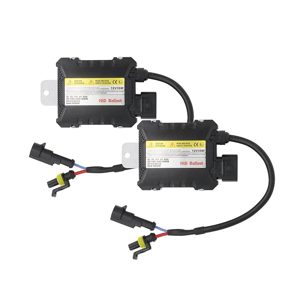 2x ксеноновый балласт ANBLUB 35 Вт 55 тонкий HID 12 В блок электронный зажигания для H1 H3 H7