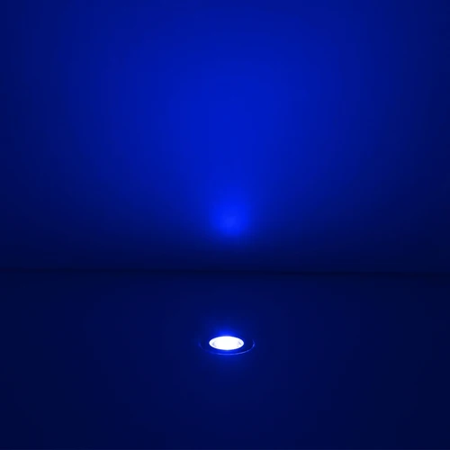 50 шт./лот LED-лампа для дорожек с трансформатором мини маленький подъем подземный комнаты лампа для загара теплый белый холодный белого и синего цвета 0,4 W SMD2835 - Испускаемый цвет: Синий