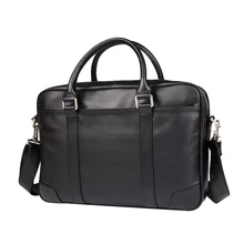 J.M.D пояса из натуральной кожи сумка для ноутбука с ручкой сверху для мужчин Кожаная Buisness 7349A