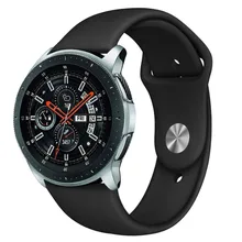 22 мм силиконовый ремешок для часов samsung Galaxy Watch 46 мм Смарт Браслет Ремни для gear S3 Frontier/классический ремешок запасной ремешок