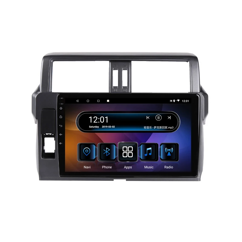 Cheap 10" 4G RAM 2.5D IPS 8 Core Android 9.1 Car DVD Multimedia Player GPS For Toyota Prado 150 2014 2015 2016 2017 radio navigation 14