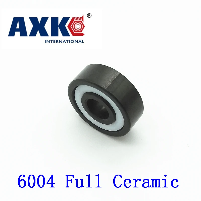 Керамические подшипники rodamitos Axk 6004 (1 шт.) 20*42*12 мм Si3n4 материал 6004ce все шариковые из