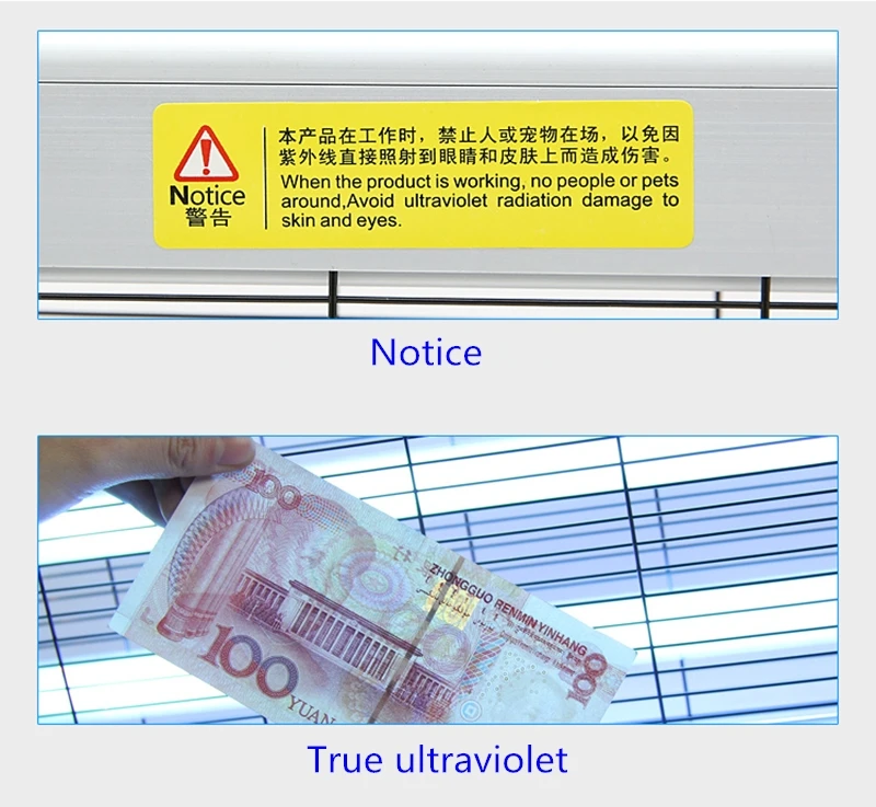Hanging Household Ultraviolet Germicidal Lamp 10W 20W 30W UV Disinfection Light Sterilizer Remove Acarid Mold Formaldehyde
