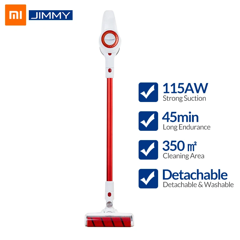 

Xiaomi JIMMY JV51 Handheld Cordless Vacuum Cleaner Portable Wireless Cyclone Filter Mi Carpet Dust Collector Sweeping Clean Home