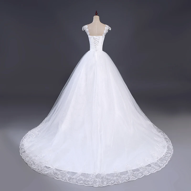 Fansmile низкая цена, плюс Размеры кружева поезд свадебное платье винтажное платье Vestidos Noiva халат де mariée под$100