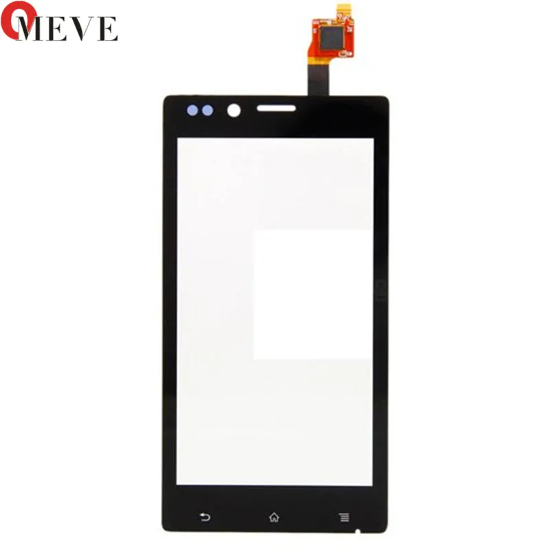 

4.0" ST26i Touch Panel For Sony Xperia J ST26i ST26 Touch Screen Digitizer Sensor Front Glass Lens Black Mobile Phone Parts