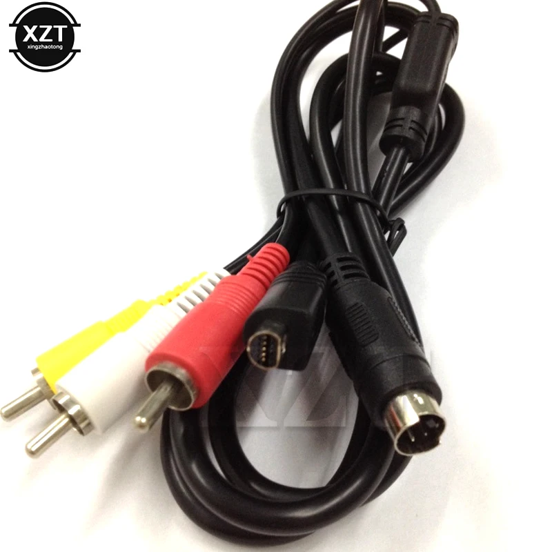AV-кабель 10-контактный разъем DVI DV к 3 RCA S-Video для видеокамеры Sony Handycam | Автомобили и