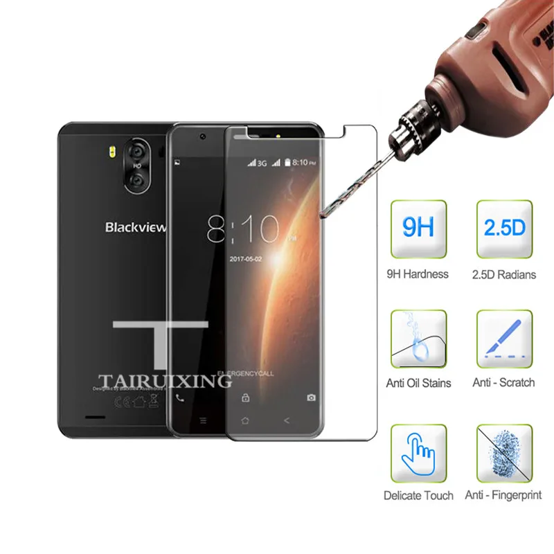 9H закаленное стекло дл Blackview R6 Lite Защитная пленка для экрана Lite/R6 5 5&quot|Защитные