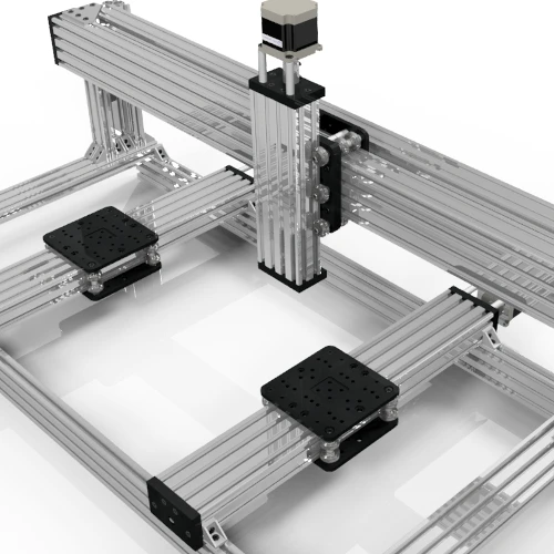 4 осевой C Beam станок с ЧПУ XL комплект DIY Гравировальный фрезерный большой 345 oz * in Nema