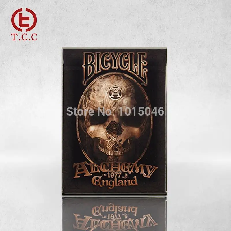 

Free Shipping 1 Deck New Bicycle Alchemy V2 Deck Playing Card Top Grade Playing Cards Creative Poker Magic Card