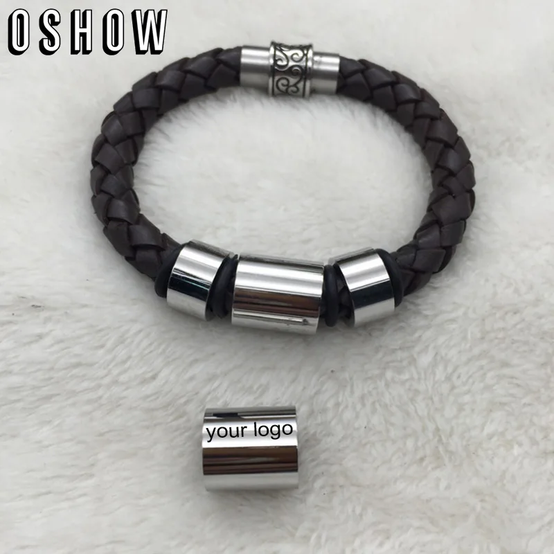 Us 34 19 5 Off Stainless Steel Charm Engrave Your Own Logo Er Beads For Leather Bracelet Diy Jewelry Making 14 12 5mm 50pcs Lot In Charms From Us 34 19 5 Off Stainless Steel Charm Engrave Your Own Logo Er Beads For Leather Bracelet Diy Jewelry Making 14 12 5mm 50pcs Lot In Charms From