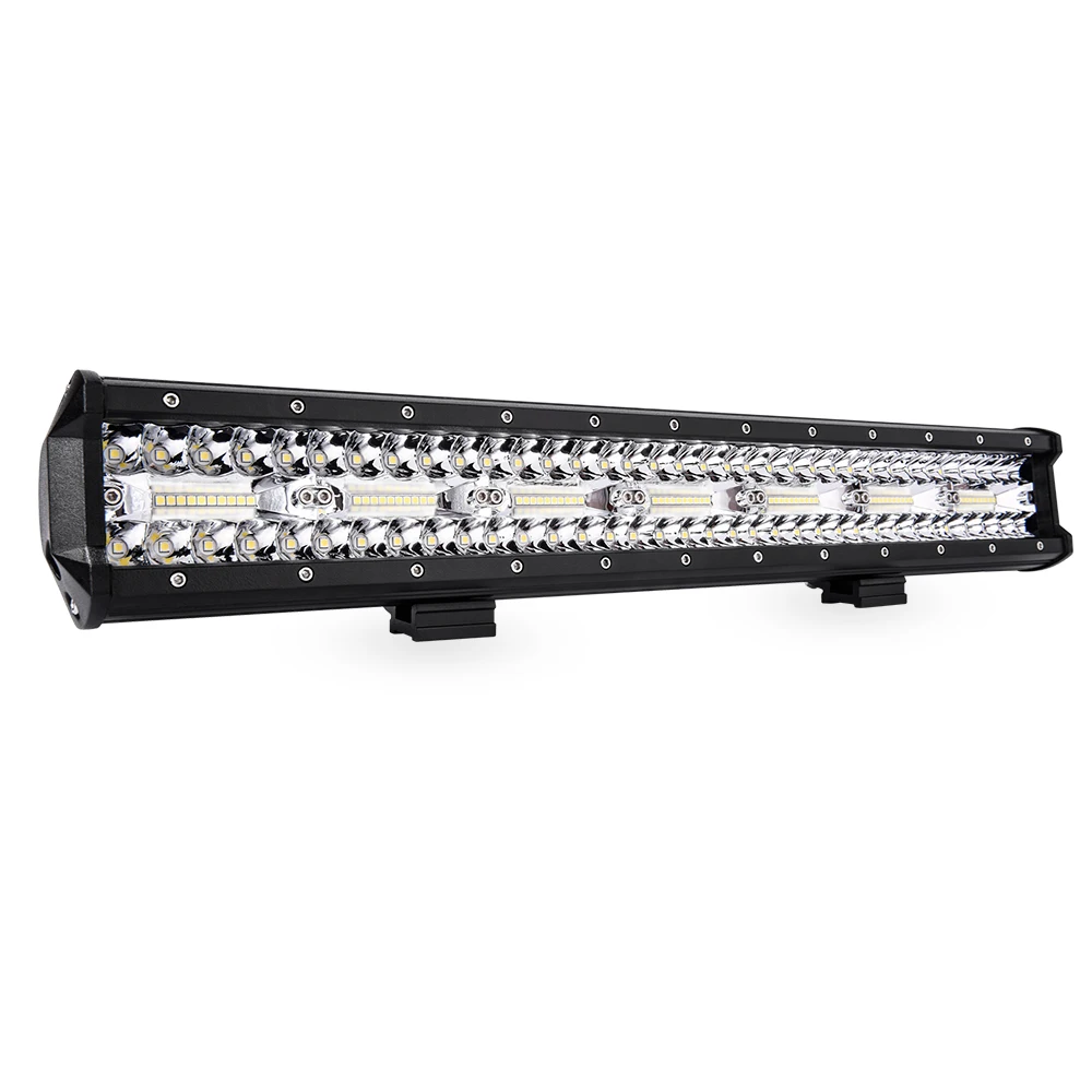 

MICTUNING 20" Triple Row LED Work Light Bar Spot Flood 21000 Lumens Weatherproof for Off Road Driving Light Fog Roof Bumper Lamp