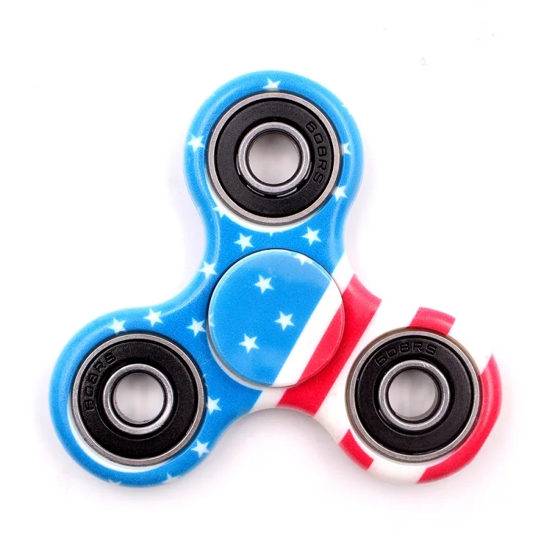 Новый Tri-Spinner Непоседа игрушки Пластик стресс колеса EDC анти-стресс руку Spinner handspinner для аутизма и антистресс, палец spiner