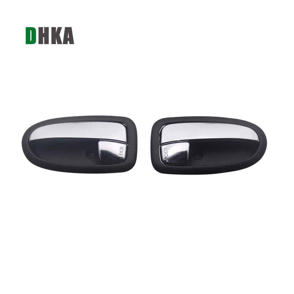 

DHKA 2PCS LEFT AND RIGHT INSIDE INTERIOR DOOR HANDLE FOR HYUNDAI MATRIX, LAVITA 01-10 OEM: RH:82620-17000 LH:82610-17000