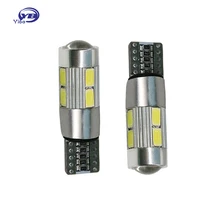2 шт. T10 автомобильный светильник лампочка 5630 10 SMD W5W авто светодиодные лампы 12V автомобилей, парковка хвост Магистральные лицензии светильник-излучающая Диодная лампочка