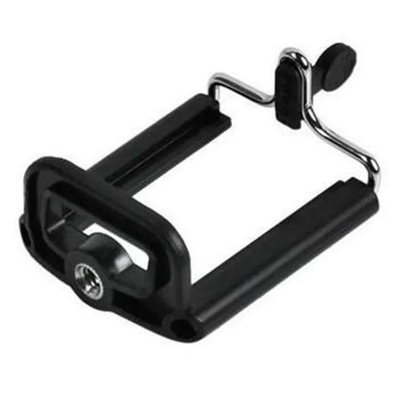Aluminum Universal Cell Phone Stand Clip Bracket font b Tripod b font Holder Mount Bracket Adapters