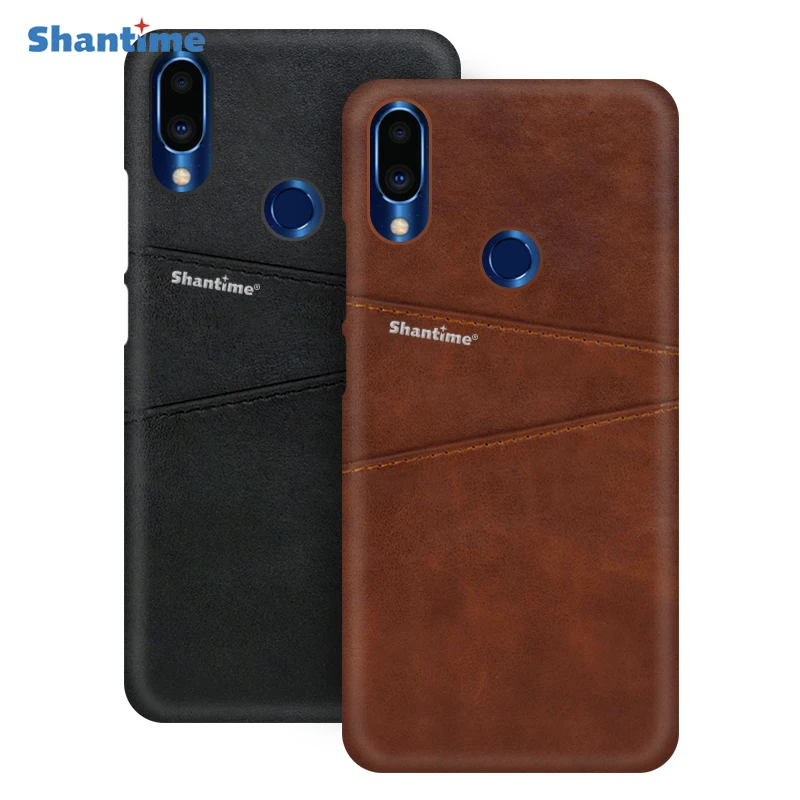 

Luxury Vintage Leather Back Cover For Meizu Note 9 Phone Case For Meizu Note 9 Card Slot PU Leather Case