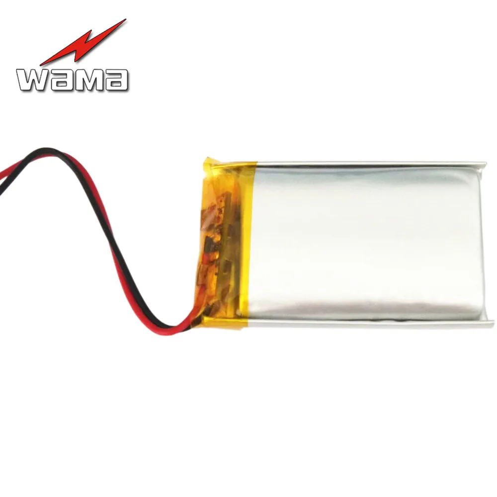 

4x Wama 102540 1150mAh 3.7V Rechargeable Lithium Li-Polymer Batteries for LED Lights Lamps Electronic Products