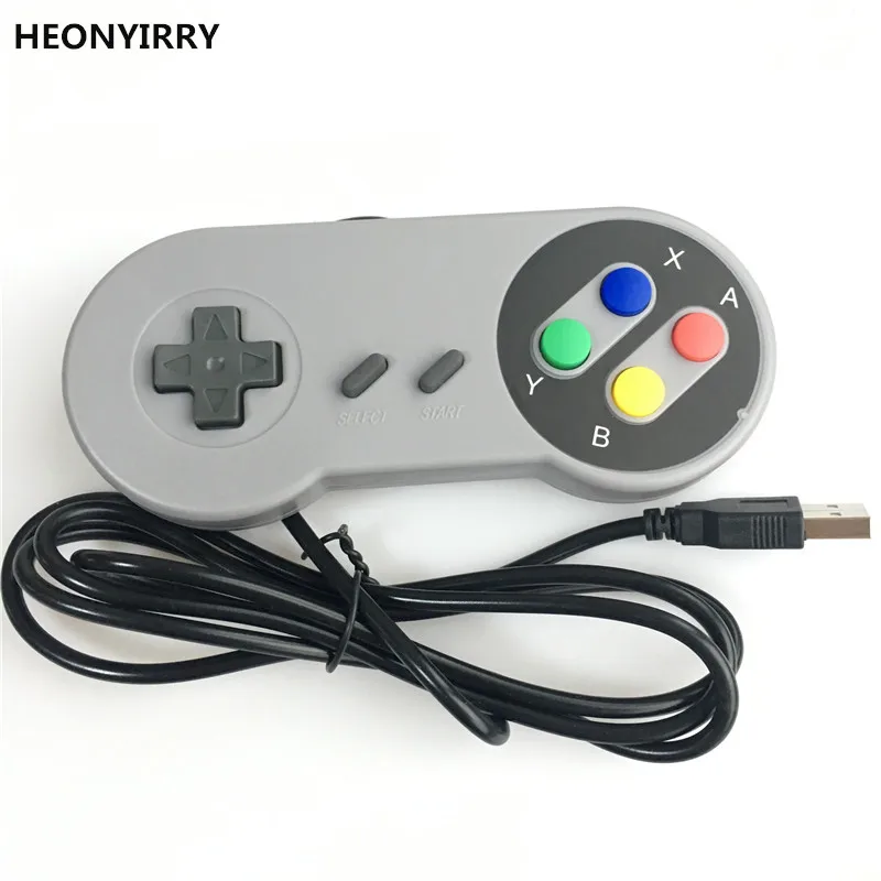 Игровой игровой джойстик HEONYIRRY с USB управлением для SNES коврик Windows PC MAC