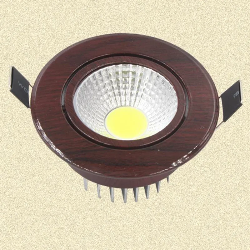 3W 5W Dimmable COB LED Embeded Downlights Spot light AC85V-265V Recessed ceiling lamp led cloud ceiling