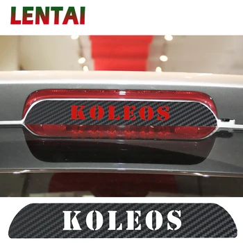 

LENTAI High Brake Light Auto Accessories Black Carbon Fiber Stickers Decoration Decal Car Styling For Renault KOLEOS 2009-2016