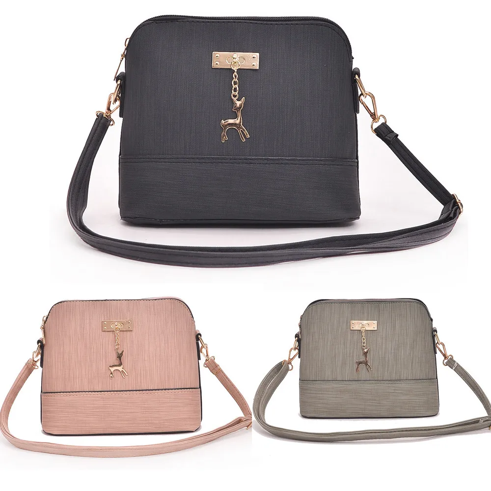 

Xiniu Discount! Women Sweet Animal Deer Shaped Cute Fashion Handbag Shoulder Bag Casual Tote Ladies Messenger Bag