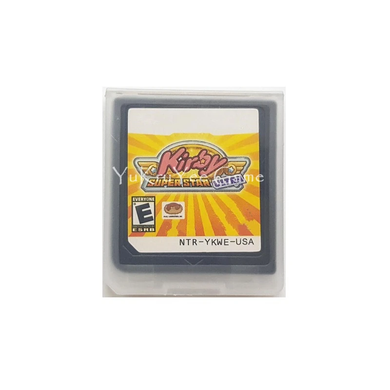 

Kirby Super Star Ultra Video Game Cartridge Card for DS Console English Language US Version