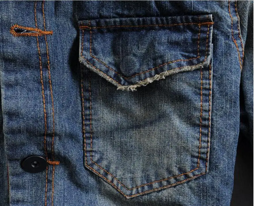 ژاکت جین خزدار کلاسدیم CLASSDIM Jean Jackets 25