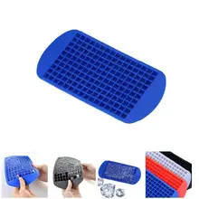 Новинка Горячая 160 практичная форма для льда мини маленький лоток для льда замороженные лотки для кубиков силиконовая форма для льда кухонный инструмент#5