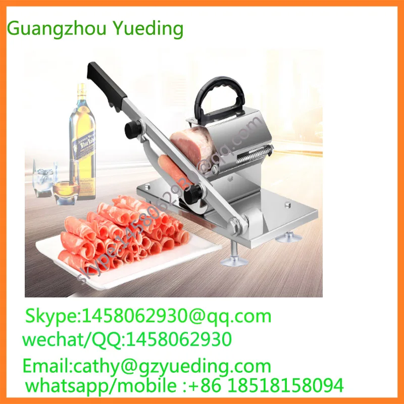 

Latest update automatically send meat slicers real manually cut frozen beef and mutton meat planing machine roll